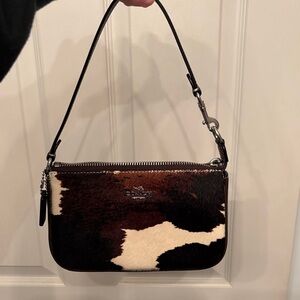 Coach Cowhide Pattern Shoulder Bag